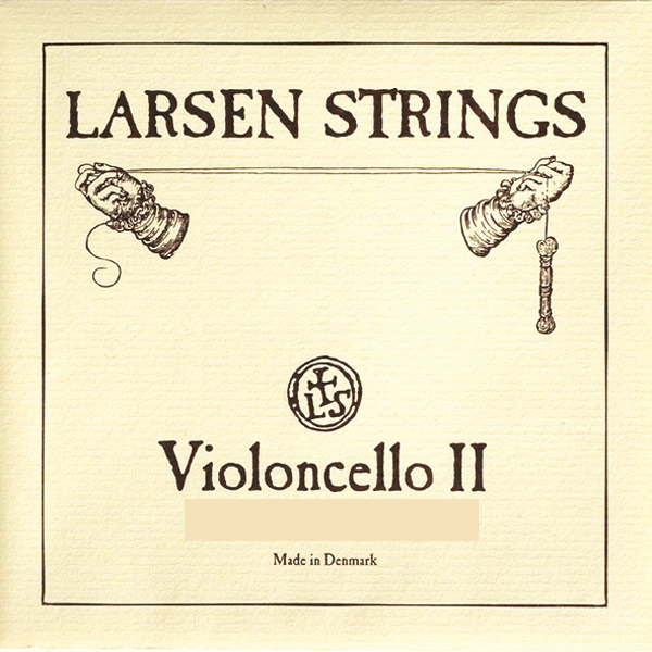 4-4 Cellosaite Einzeln Larsen Strings D Strong