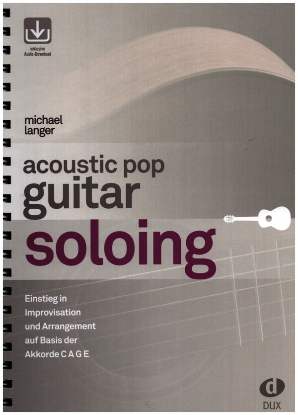Acoustic Pop Guitar Soloing (+Online Audio)