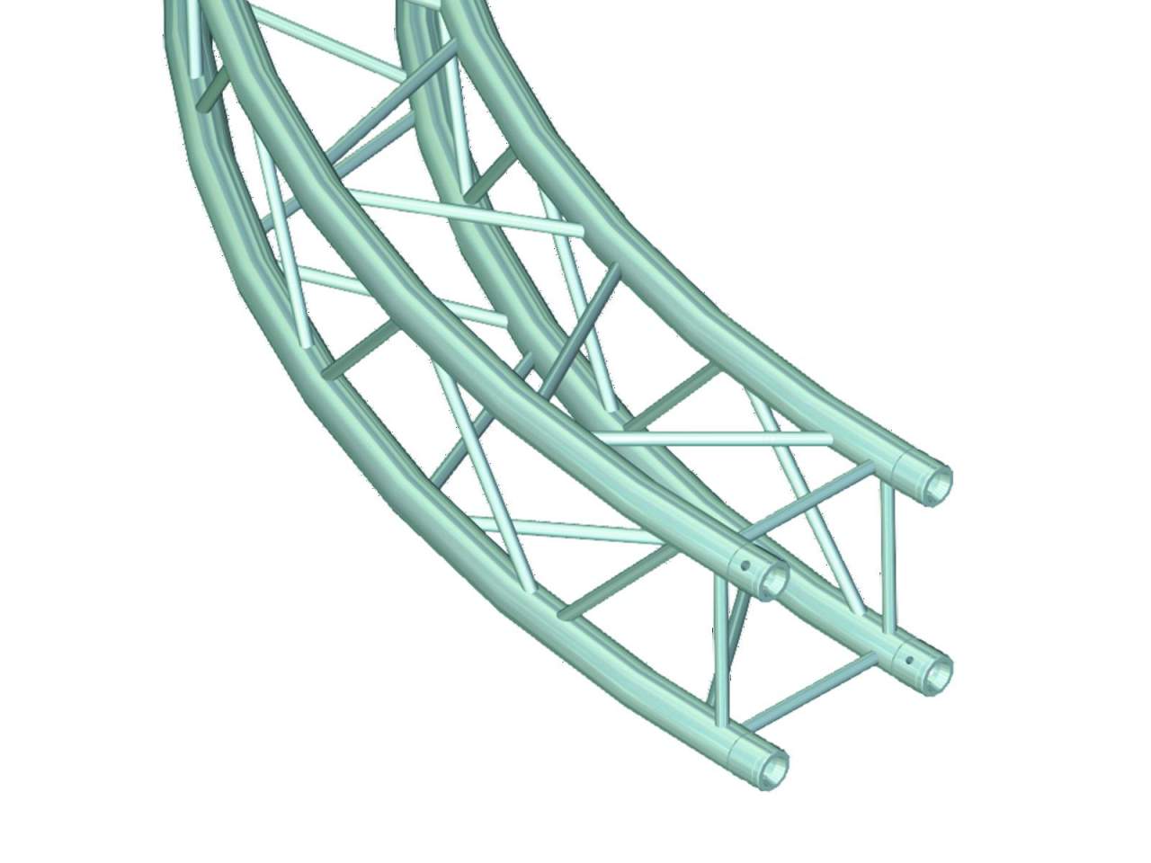 ALUTRUSS DECOLOCK DQ-4 Element fr Kreis d-2m 90-