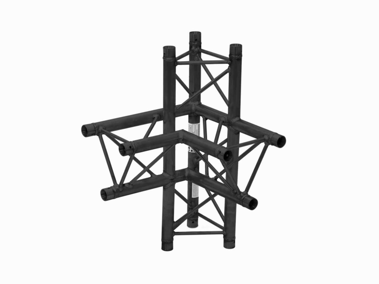 ALUTRUSS DECOLOCK DQ3-SPAC45 4-Weg Ecke rechts sw unter ALUTRUSS