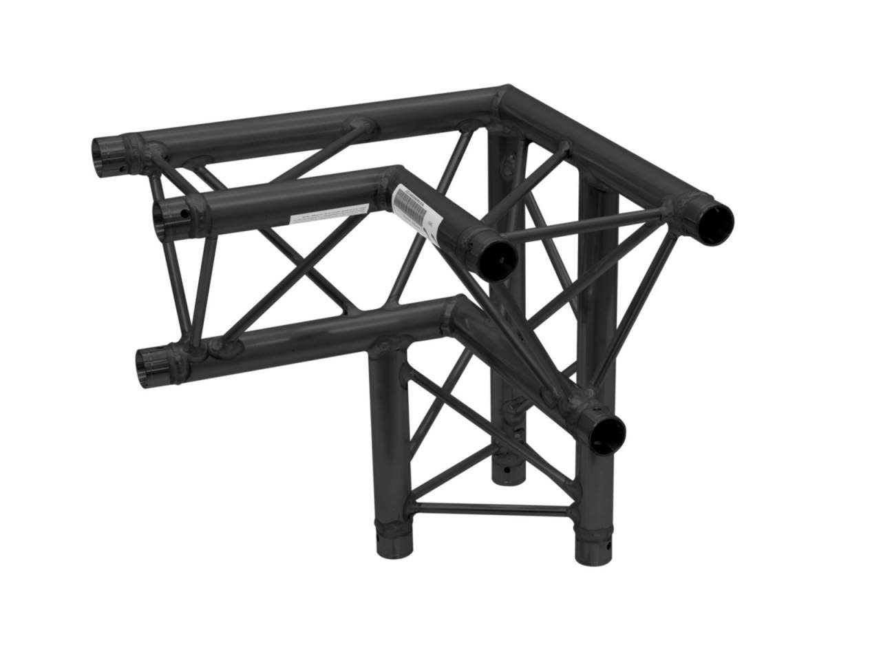 ALUTRUSS DECOLOCK DQ3-SPAL33 3-Weg Ecke 90- sw