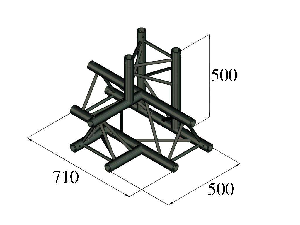 ALUTRUSS TRILOCK S-PAT-42 4-Weg-Stck -