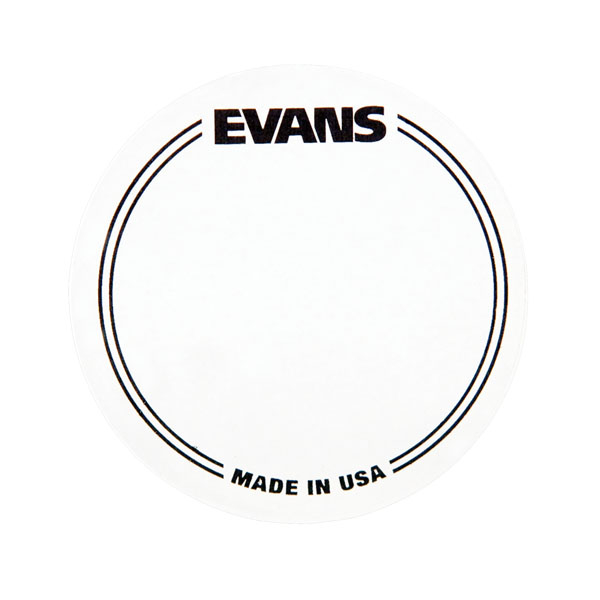 Bass Drum Patch Evans EQPC1 Plastik Single Clear