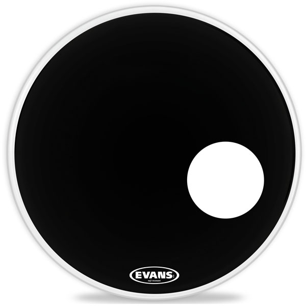 Bass Drum Resonanzfell Evans EQ3 18 Black