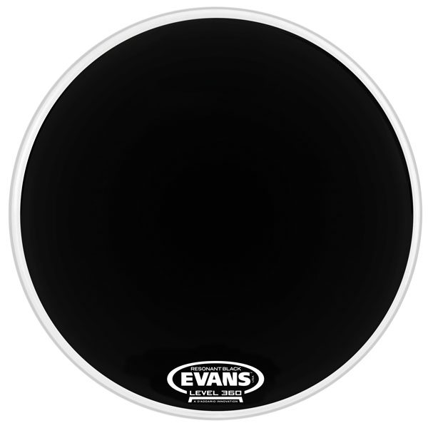 Bass Drum Resonanzfell Evans Resonant Black 18