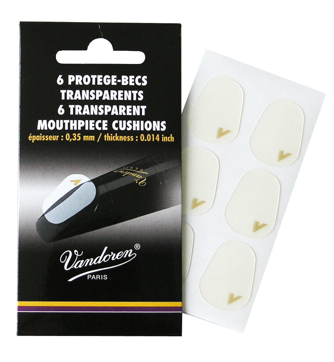 Bissplatten Vandoren Mouthpiece Cushions 0-35