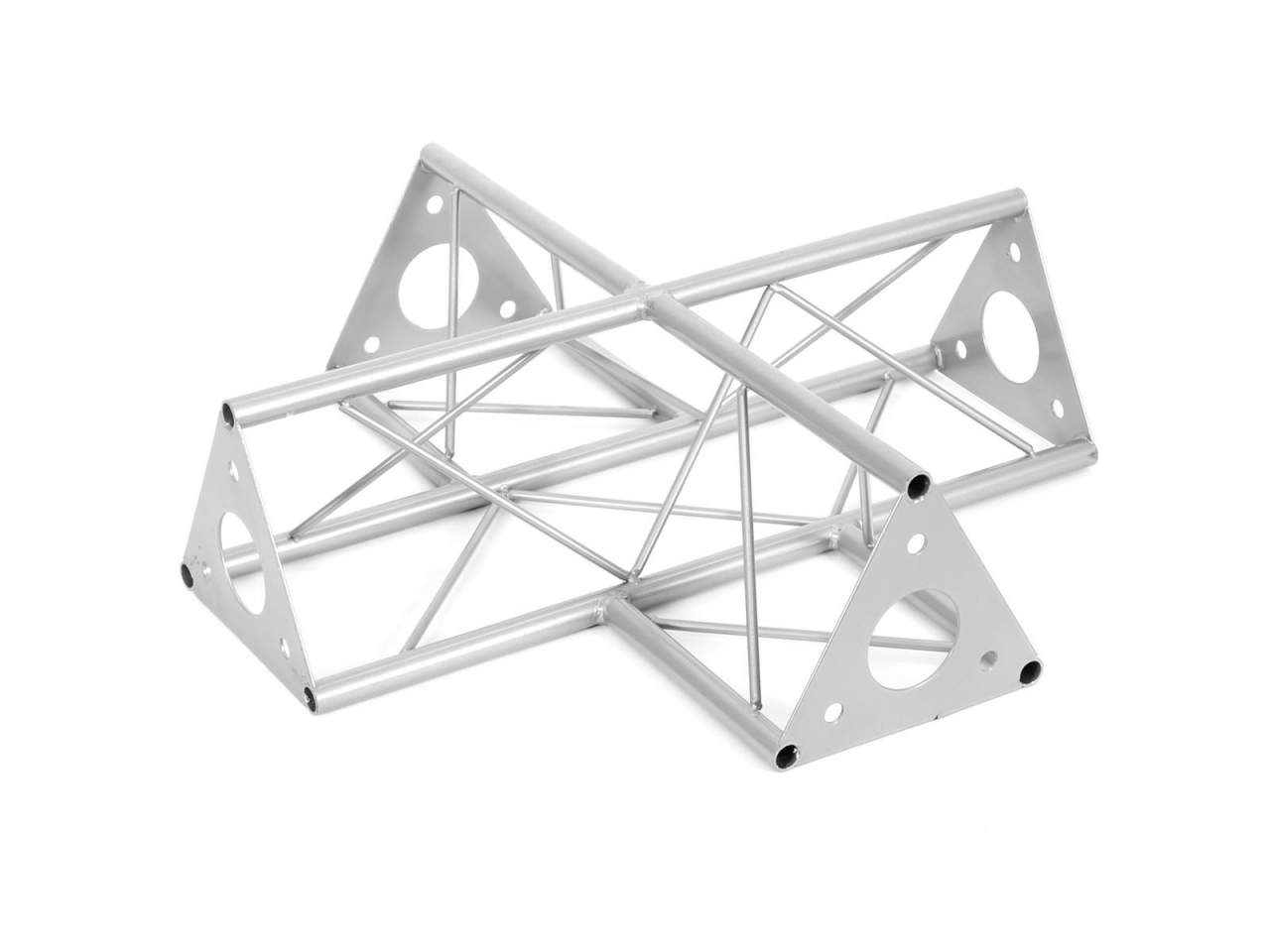 DECOTRUSS SAC-41 Kreuzung 4-Weg silber unter DECOTRUSS