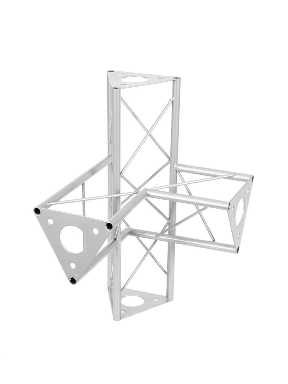 DECOTRUSS SAC-44 Ecke 4-Weg r+h silber