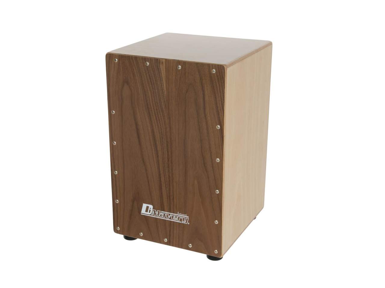 DIMAVERY CJ-500 Cajon- Walnuss- verstellbar