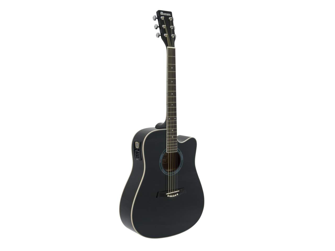 DIMAVERY DR-520 Dreadnought- schwarz
