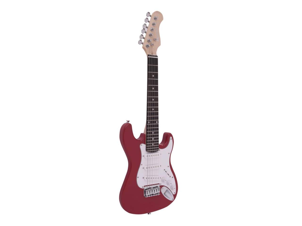 DIMAVERY J-350 E-Gitarre ST rot unter DIMAVERY