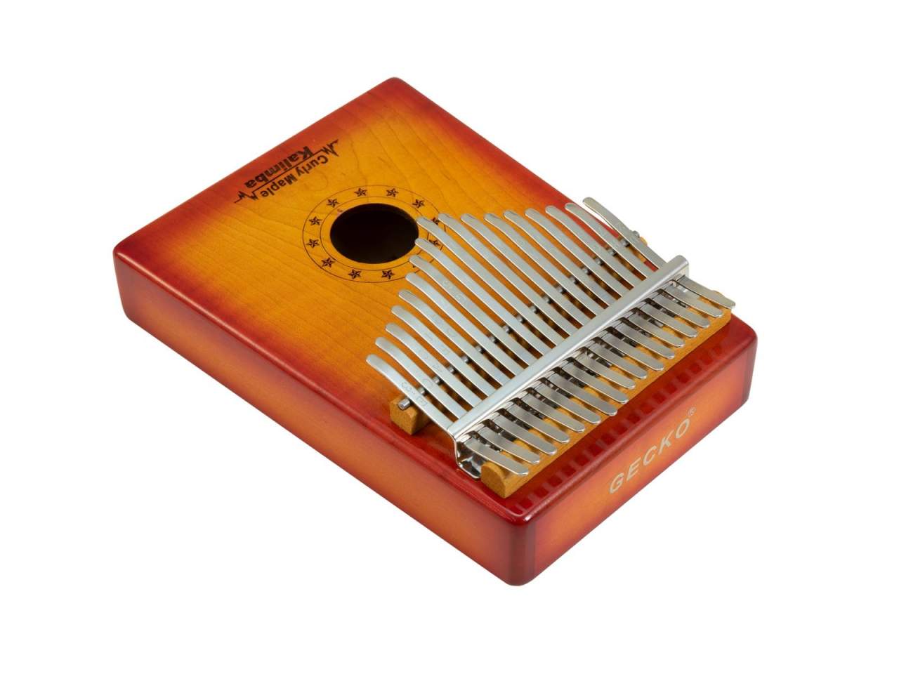 DIMAVERY KL-4 Kalimba-17 C- sunburst