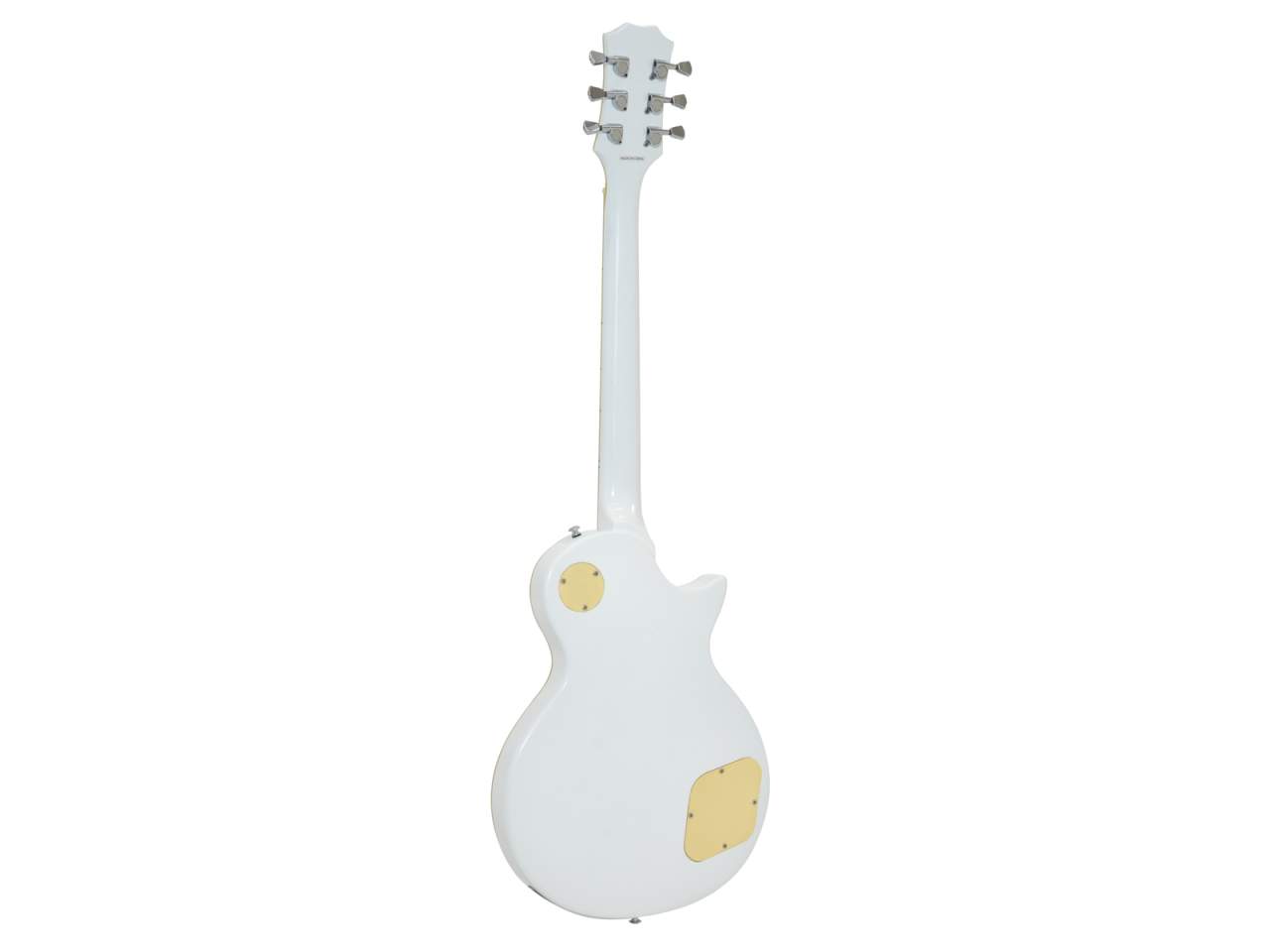 DIMAVERY LP-700L E-Gitarre- LH- weiss