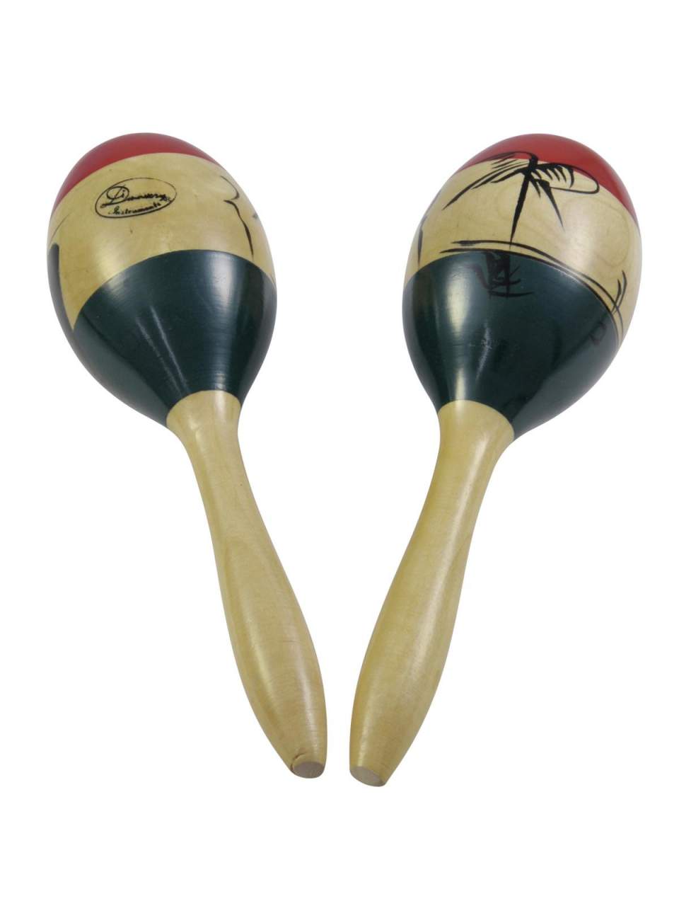 DIMAVERY Maracas Jamaika- Holz 2x