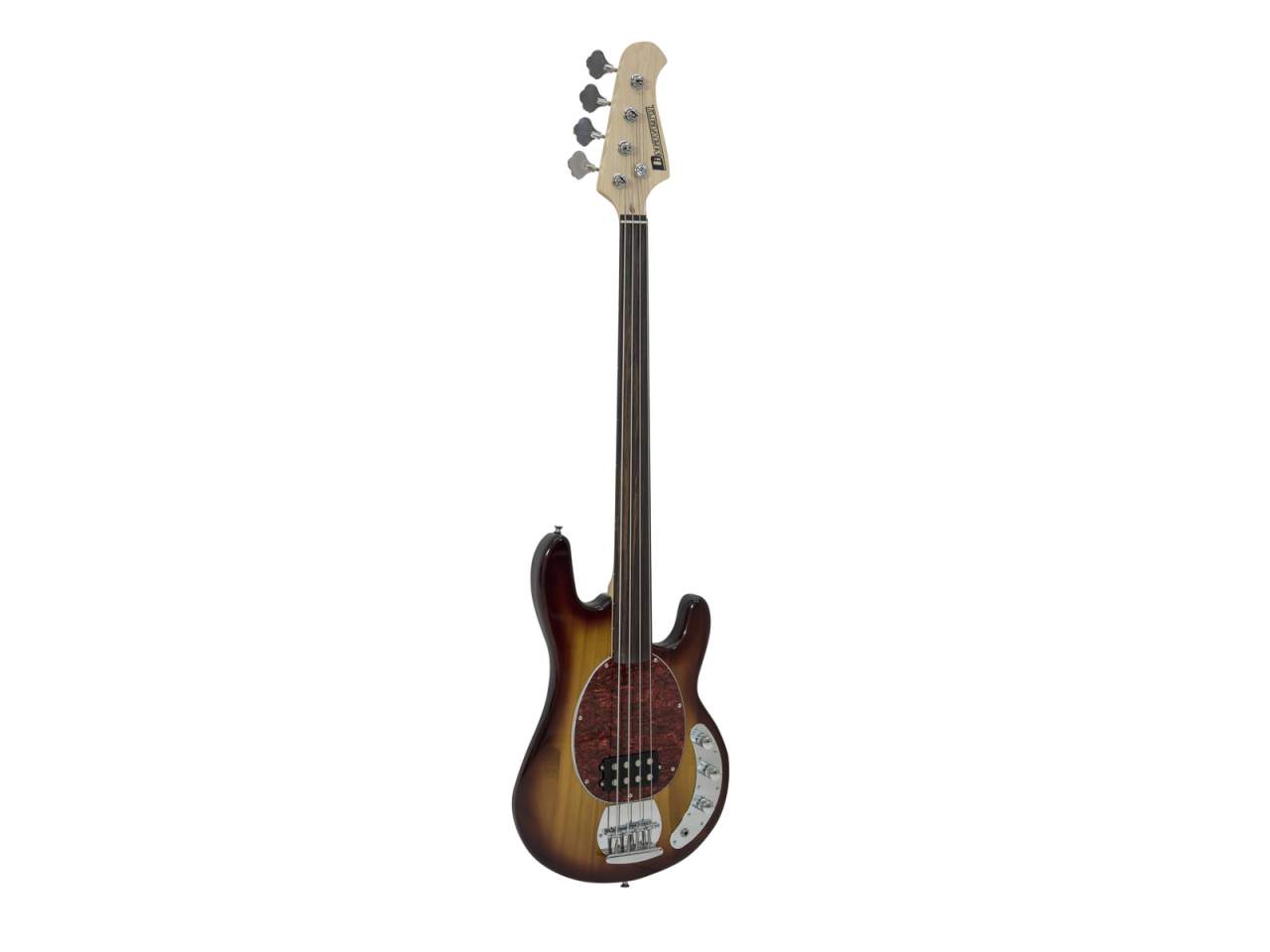 DIMAVERY MM-501 E-Bass- fretless- tobacco