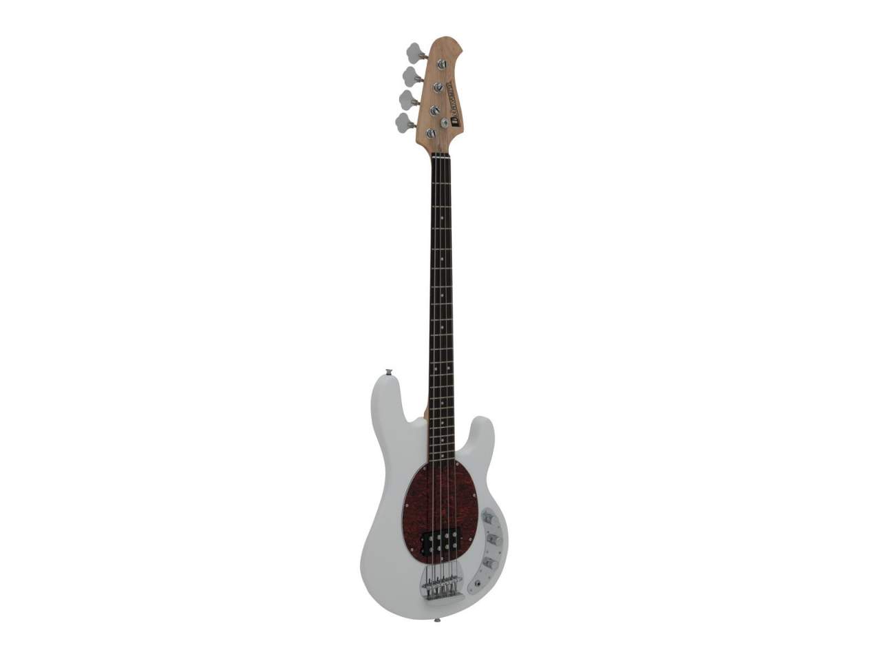 DIMAVERY MM-501 E-Bass- weiss