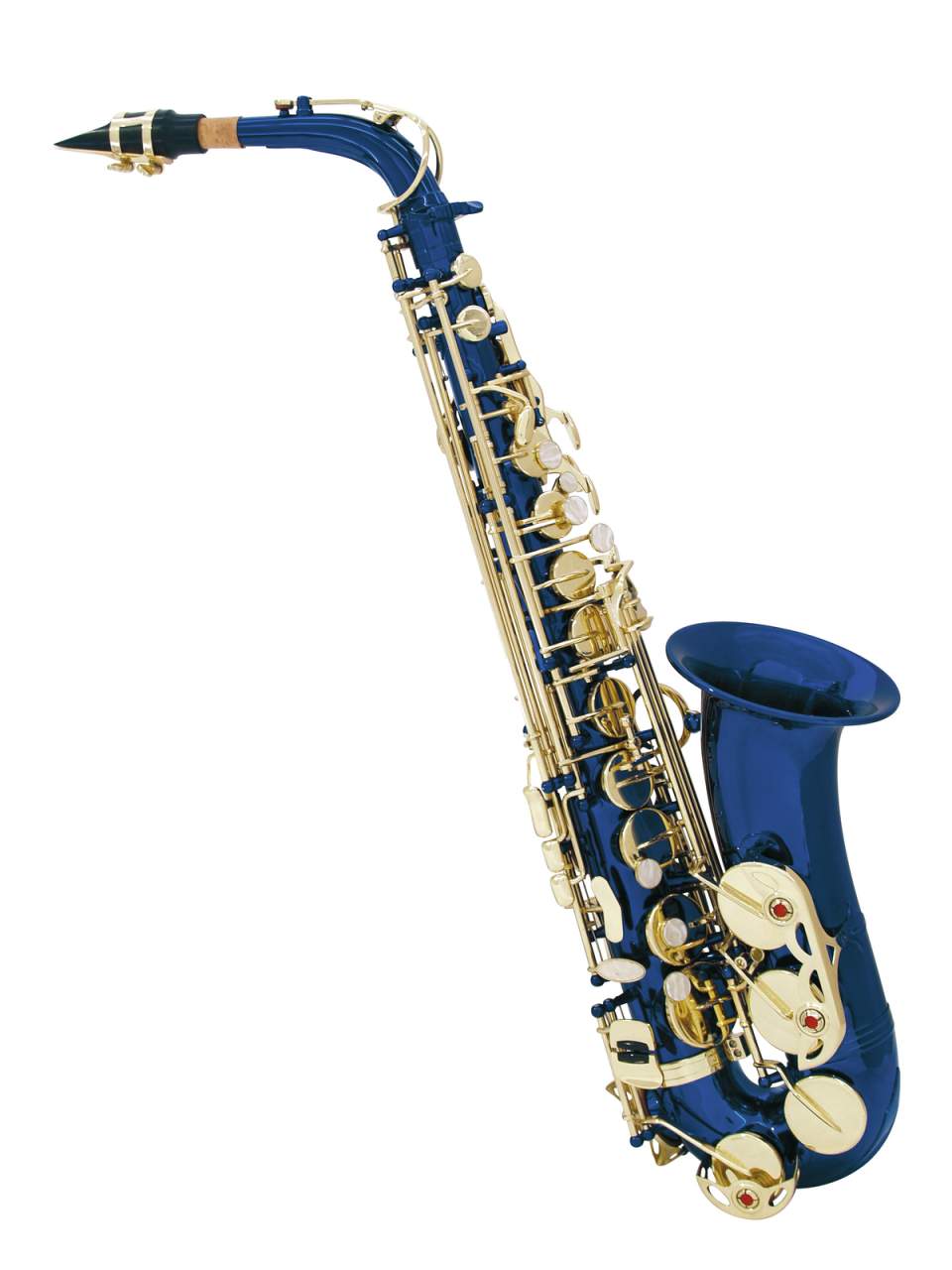 DIMAVERY SP-30 Eb Altsaxophon- blau unter DIMAVERY