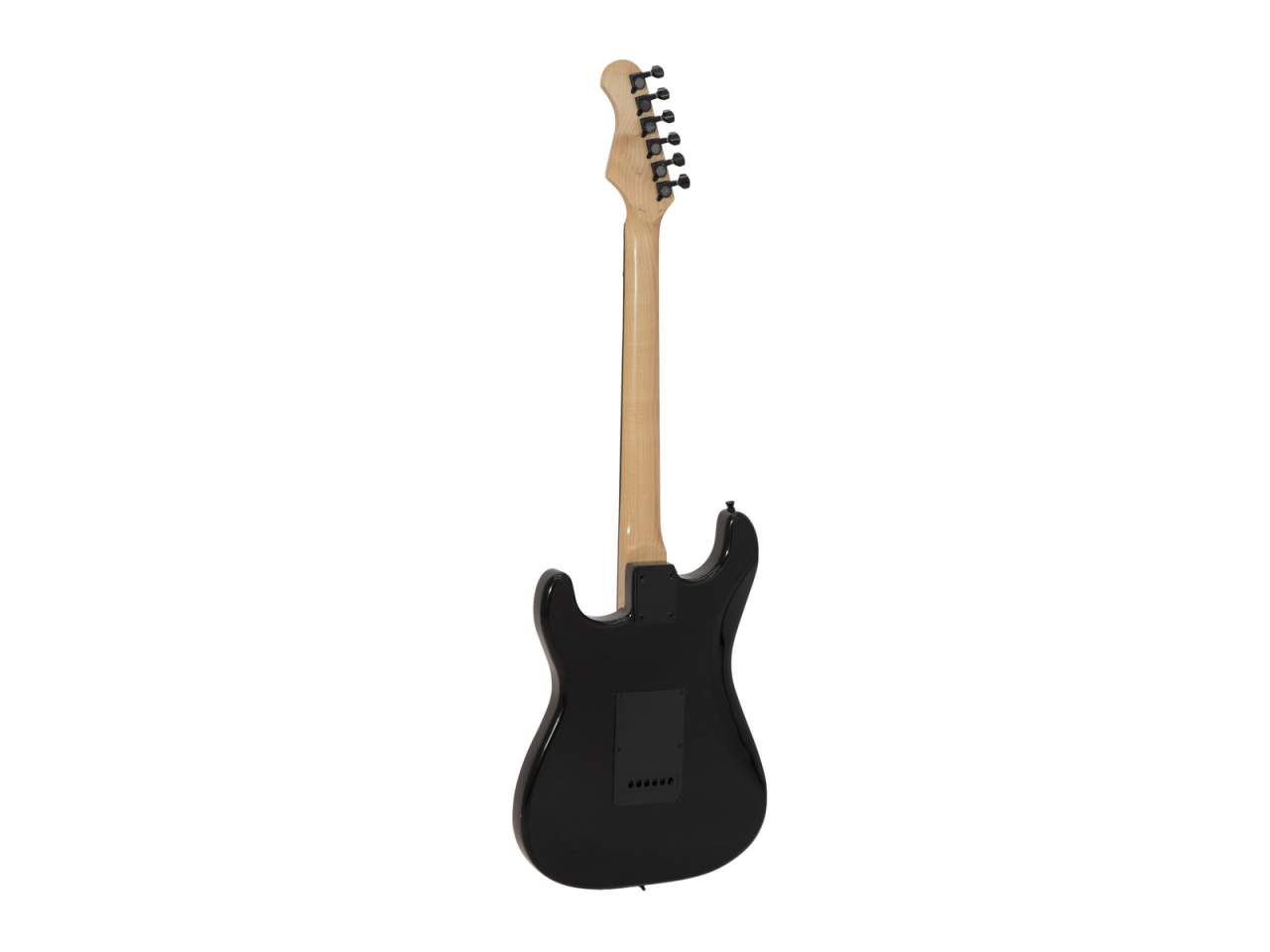 DIMAVERY ST-203 E-Gitarre- gothik-schwarz