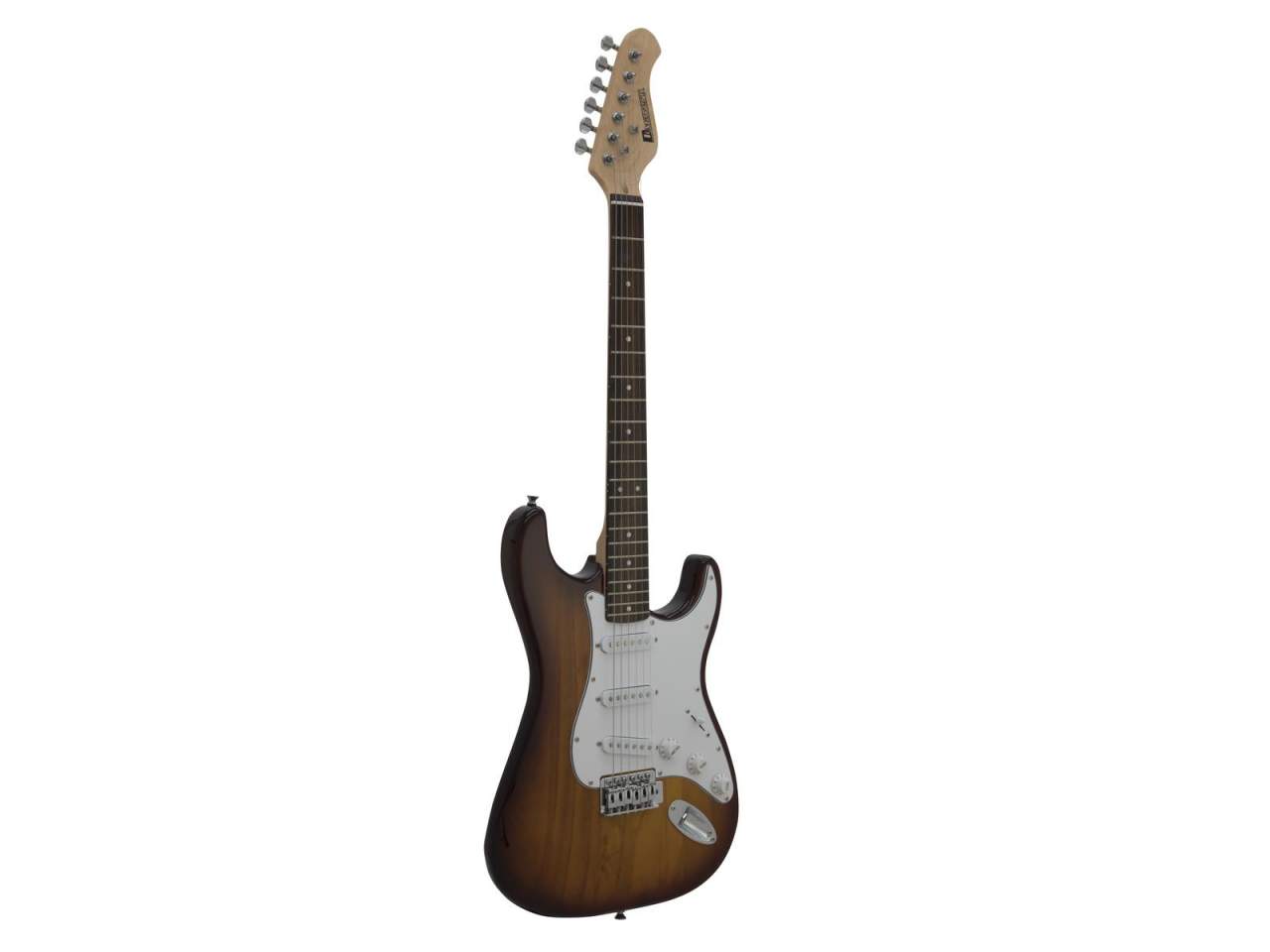 DIMAVERY ST-203 E-Gitarre- sunburst