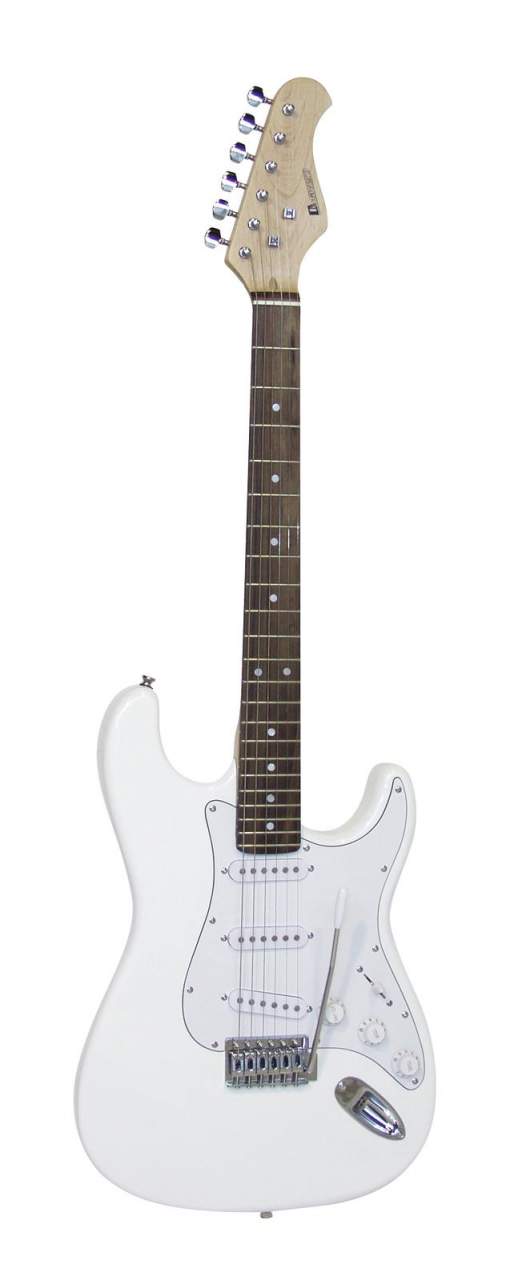 DIMAVERY ST-203 E-Gitarre- weiss