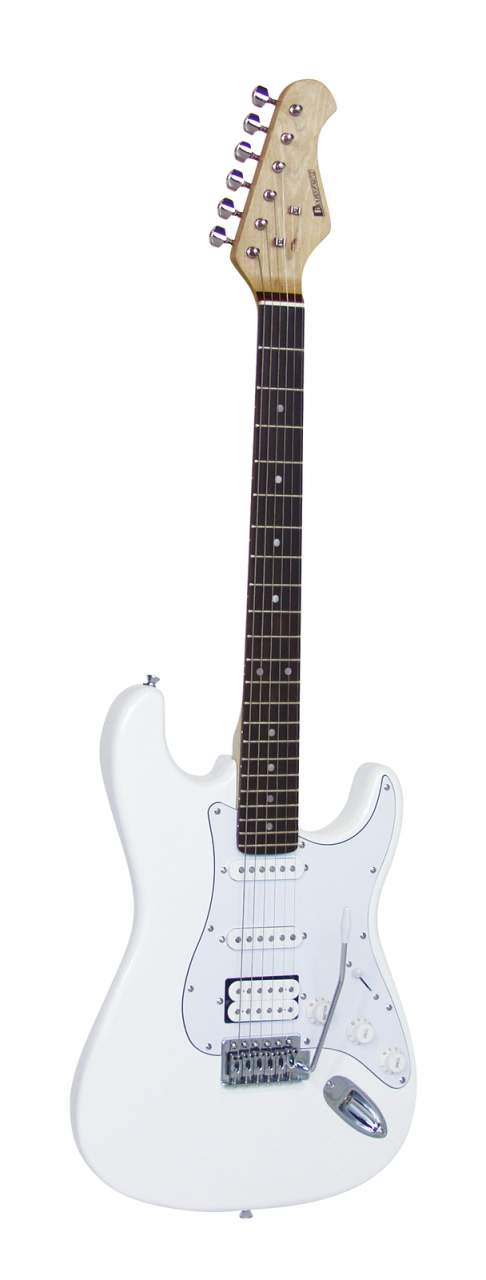 DIMAVERY ST-312 E-Gitarre- weiss