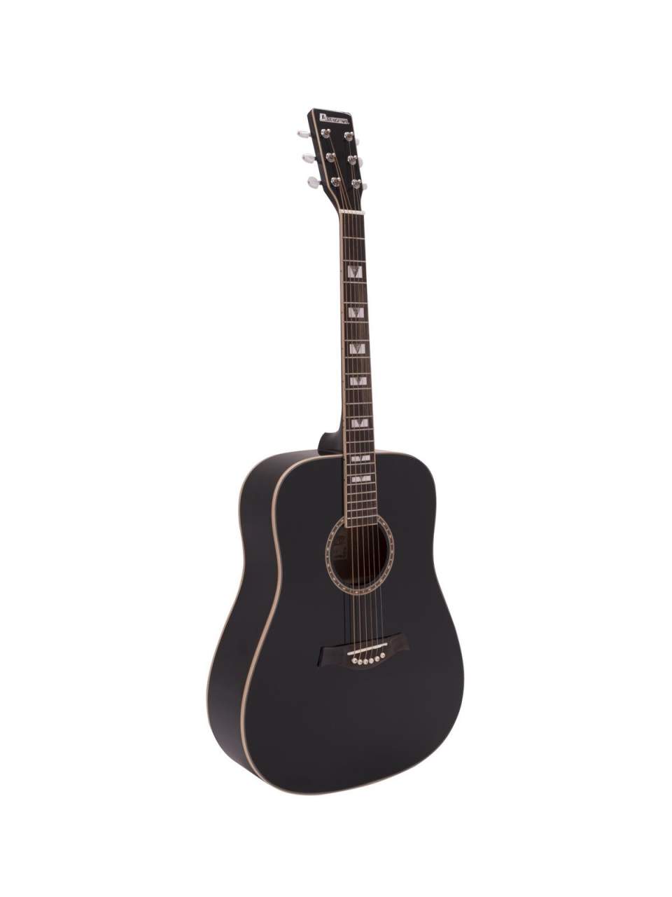 DIMAVERY STW-40 Westerngitarre- schwarz