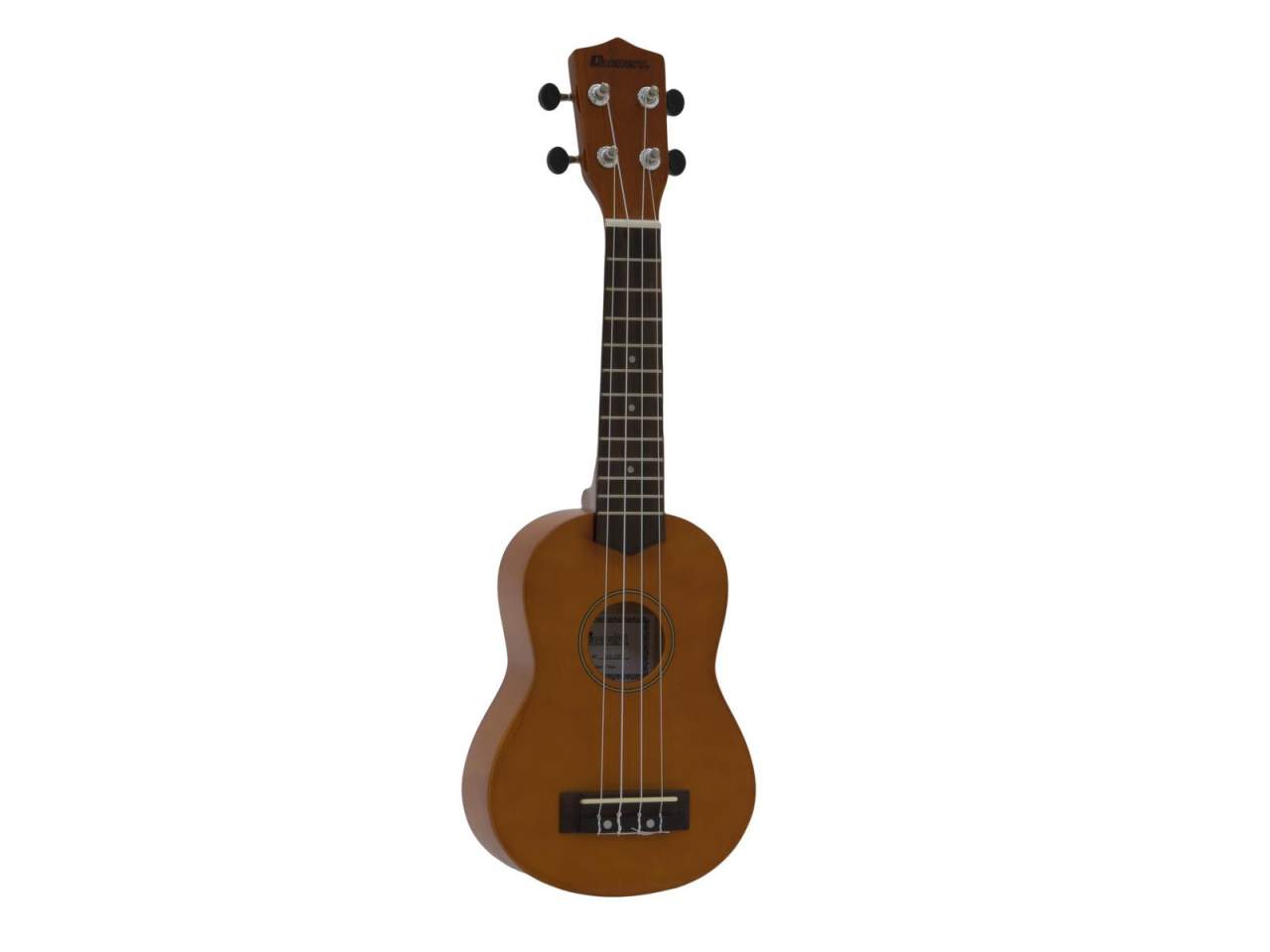 DIMAVERY UK-200 Ukulele- Sopran- braun