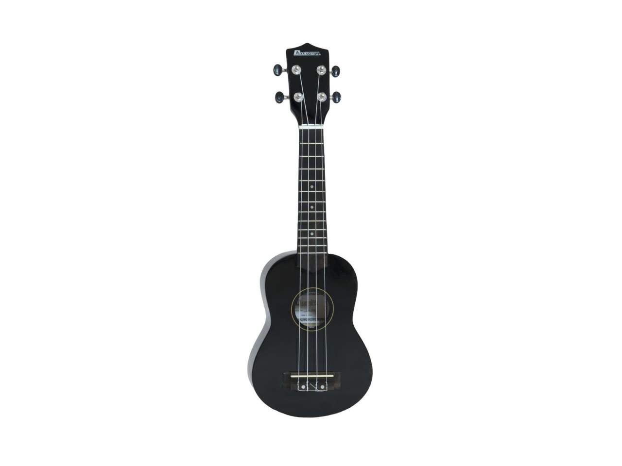 DIMAVERY UK-200 Ukulele- Sopran- schwarz