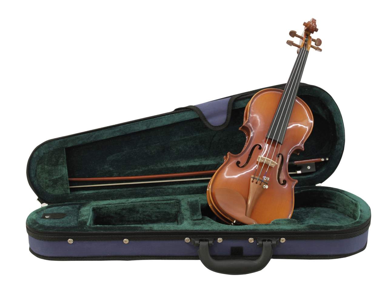 DIMAVERY Violine 1-4 mit Bogen- im Case