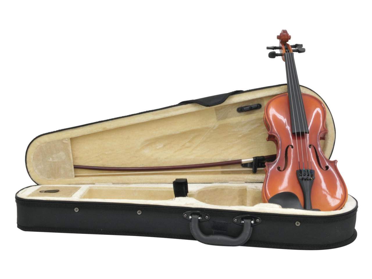 DIMAVERY Violine 1-8 mit Bogen- im Case
