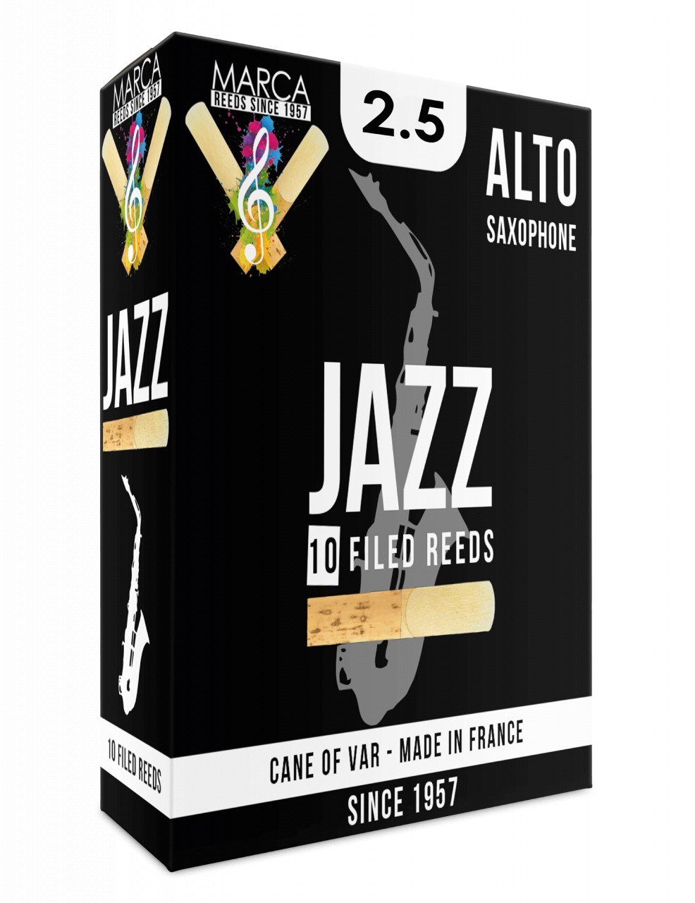 Es-Alt-Saxophon-Blatt Marca Jazz Filed 2-5