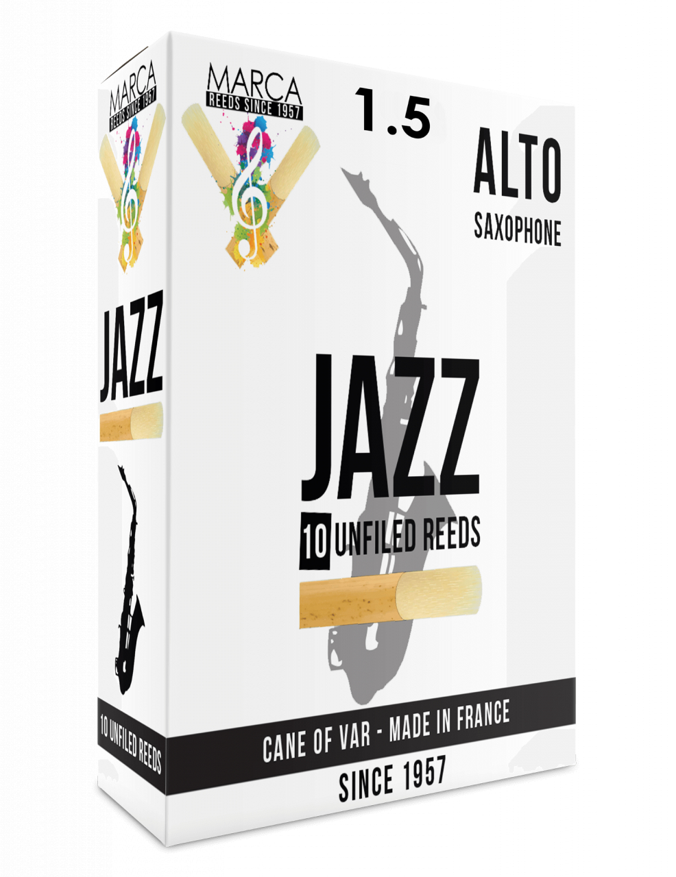 Es-Alt-Saxophon-Blatt Marca Jazz Unfiled 1-5