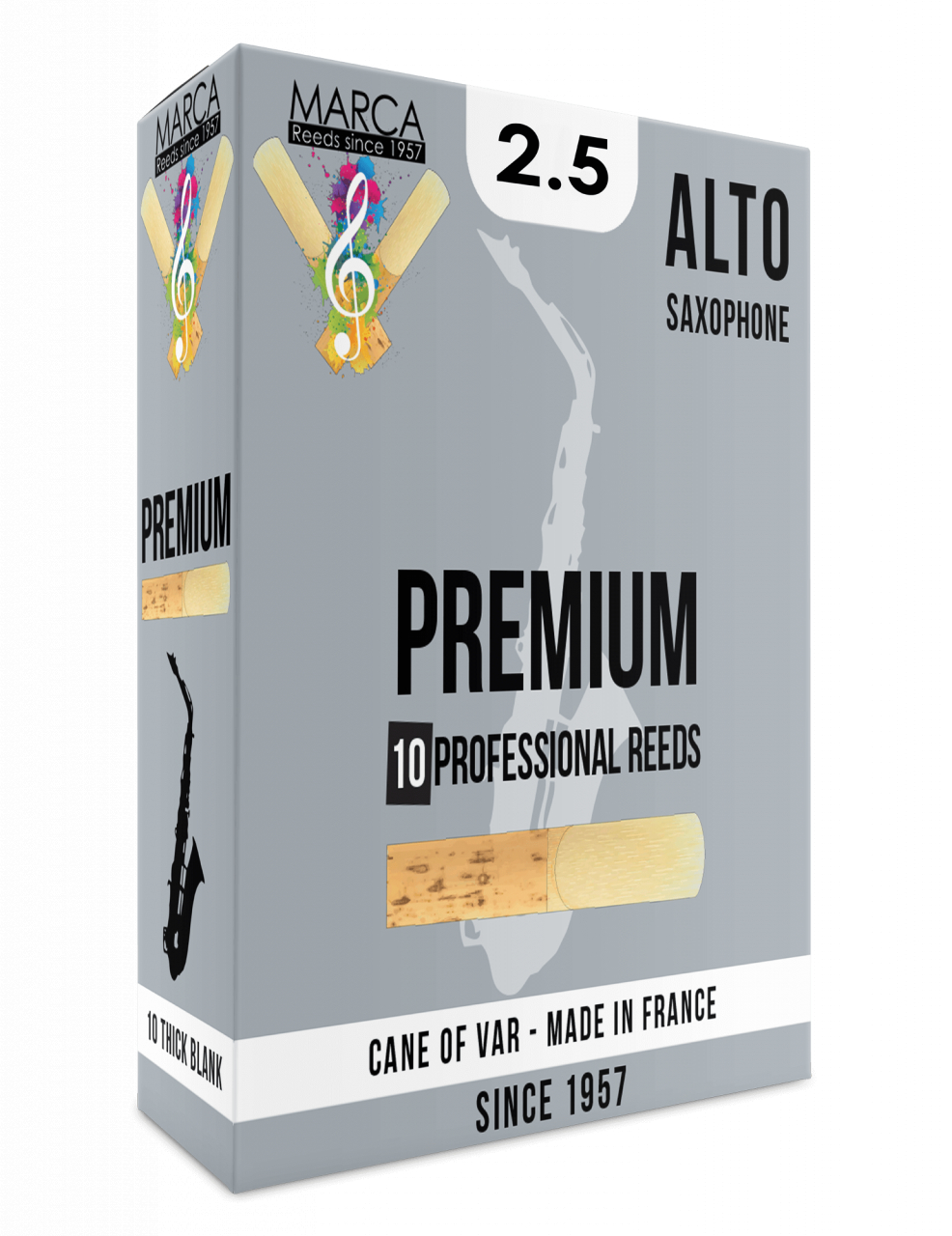 Es-Alt-Saxophon-Blatt Marca Premium 2-5