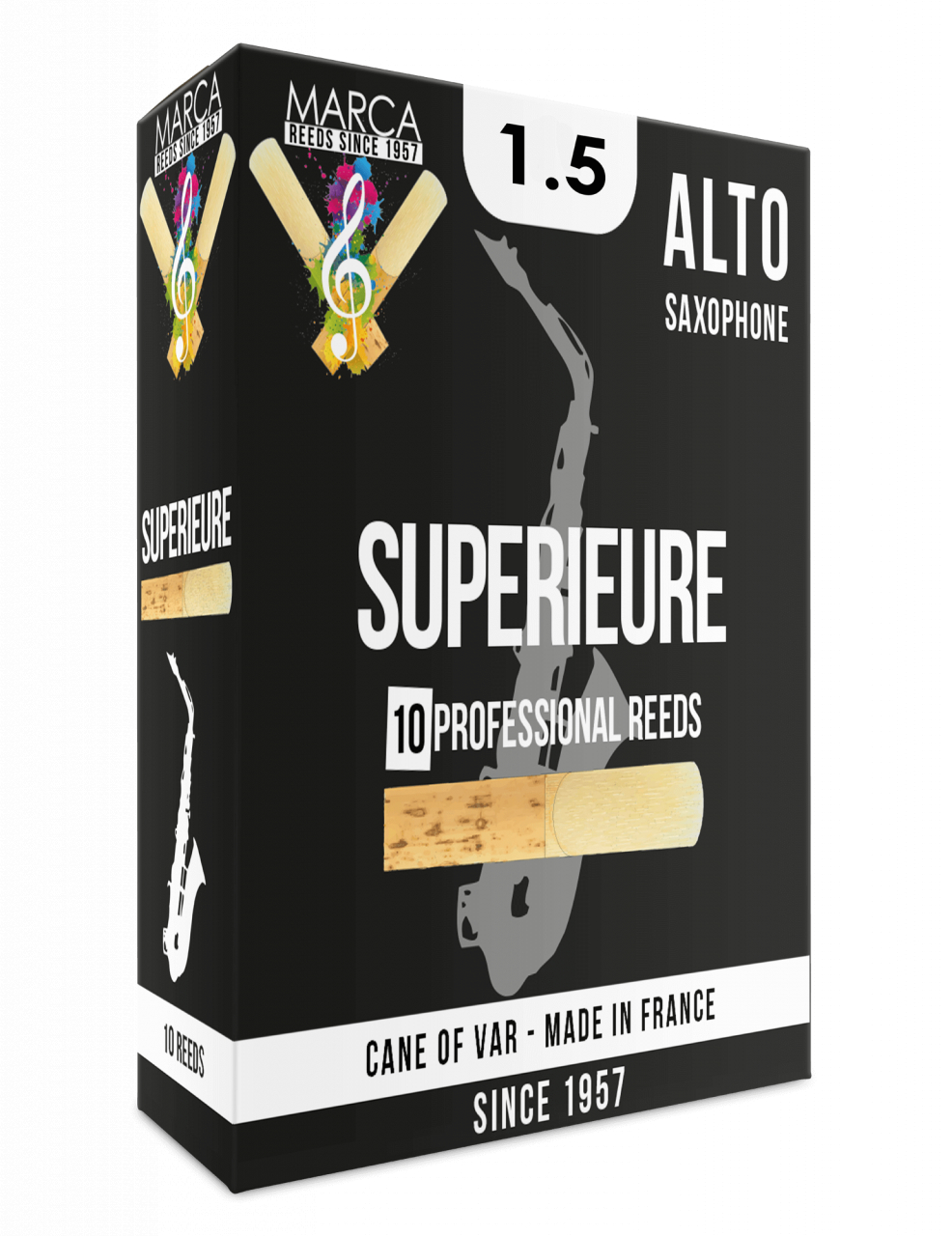 Es-Alt-Saxophon-Blatt Marca Superieur 1-5