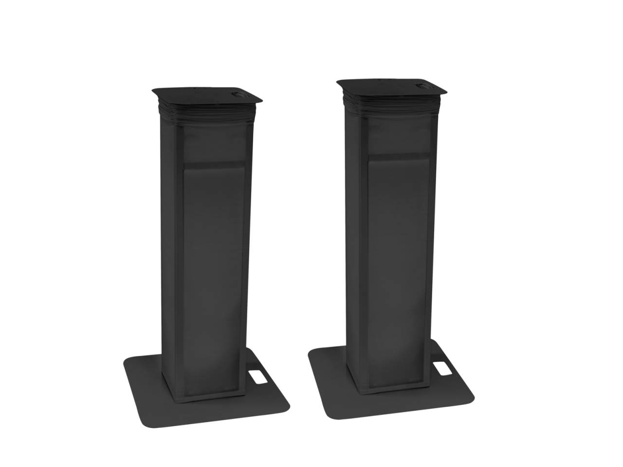 EUROLITE 2x Stage Stand variabel inkl- Cover und Tasche- schwarz