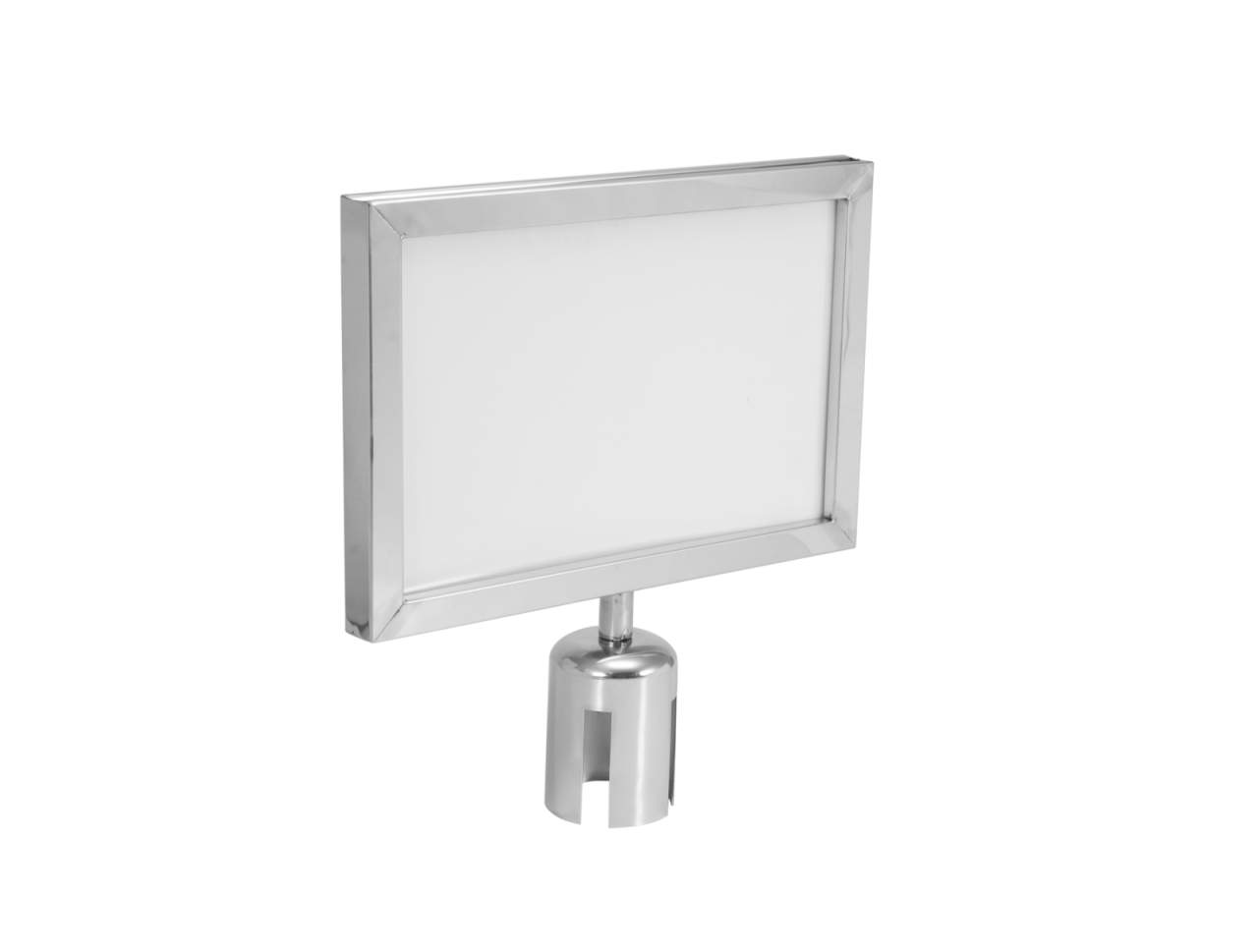 EUROLITE Hinweisschild fr Eurolite Barrier 317x215 silber