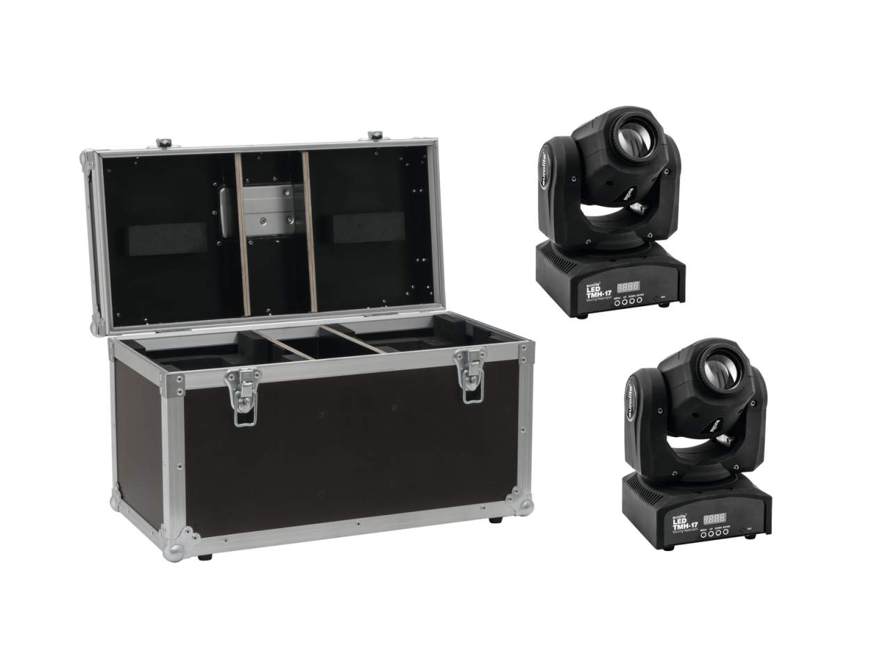 EUROLITE Set 2x LED TMH-17 Spot + Case unter EUROLITE