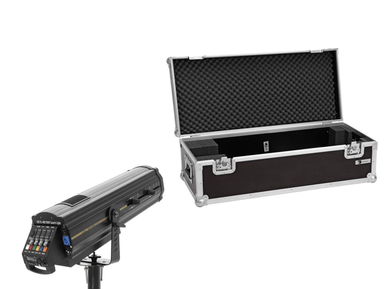 EUROLITE Set LED SL-400 DMX Search Light + Case unter EUROLITE