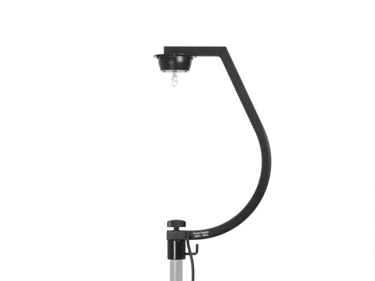 EUROLITE Stativhalterung mit Motor fr Spiegelkugeln bis zu 30cm sw