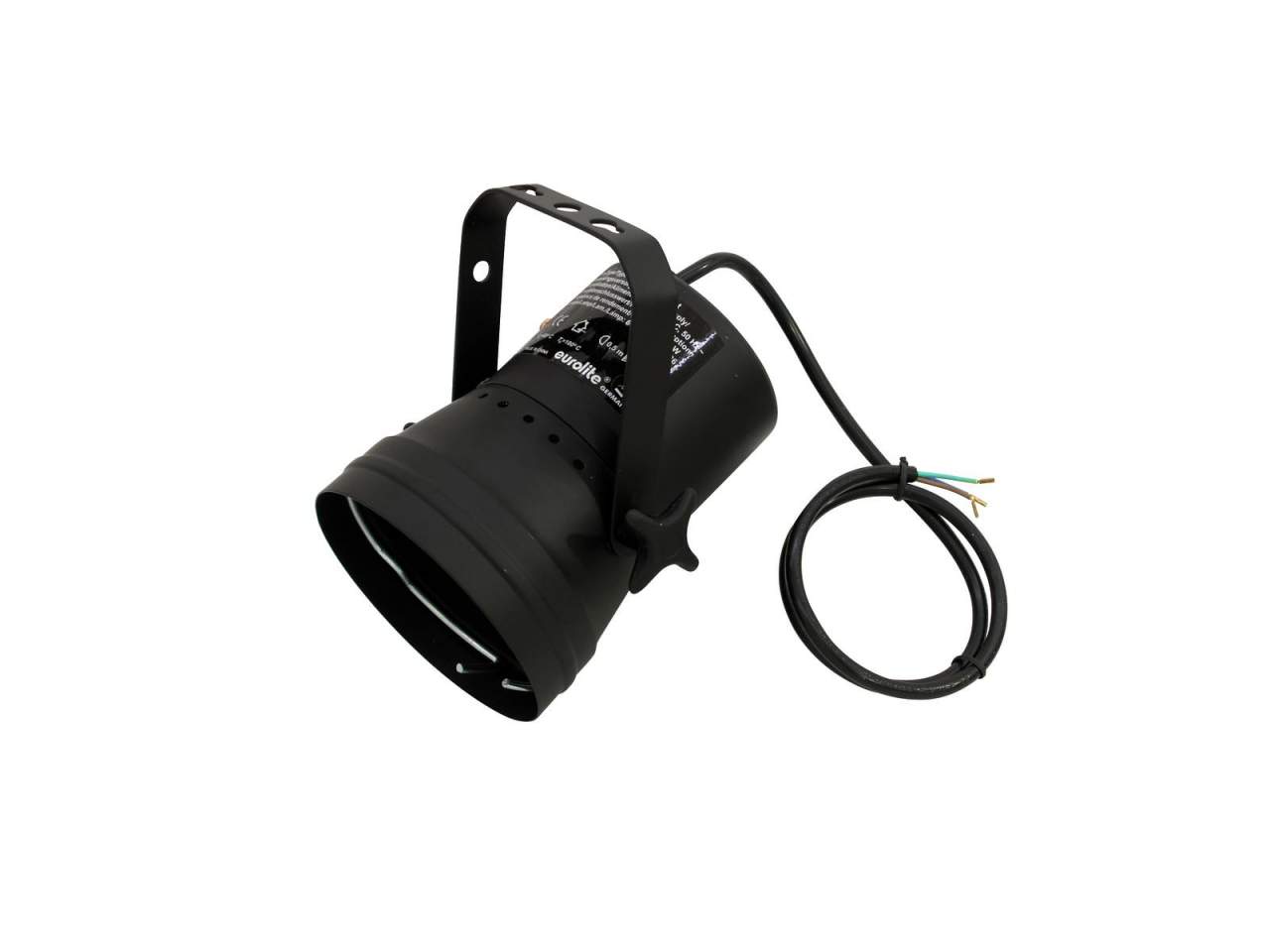 EUROLITE T-36 Pinspot mit Kabel- schwarz