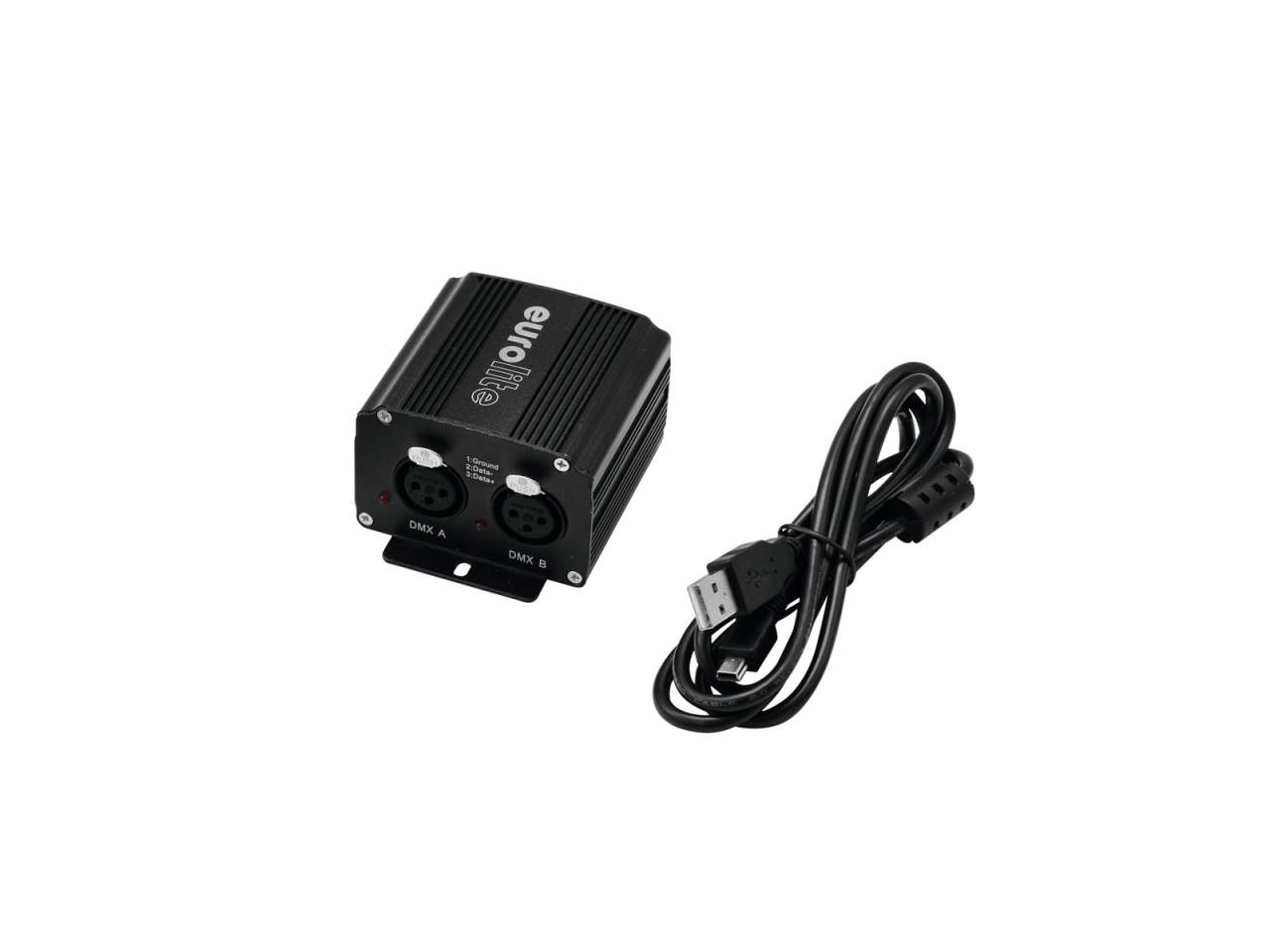 EUROLITE USB-Interface 2x512 DMX-Artnet inkl- 64x DMX512 Steuersoftware