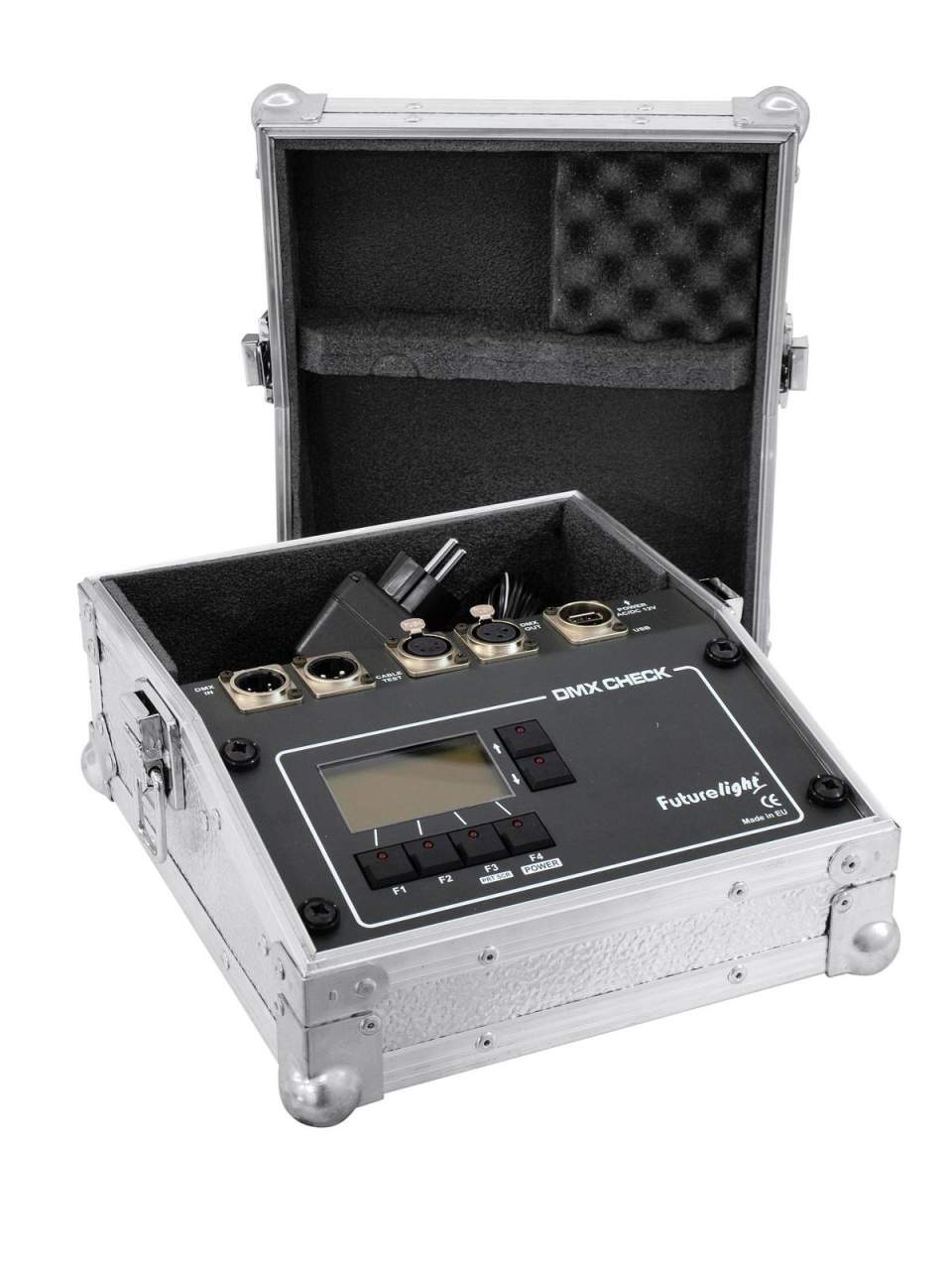 FUTURELIGHT DMX-Check- Testgert im Case