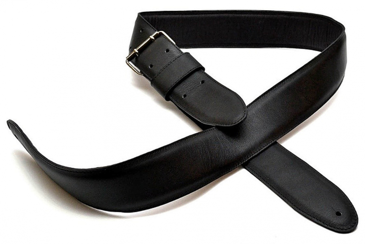 Gitarrengurt Bourbon Strap Maxi Long Black unter Bourbon Strap