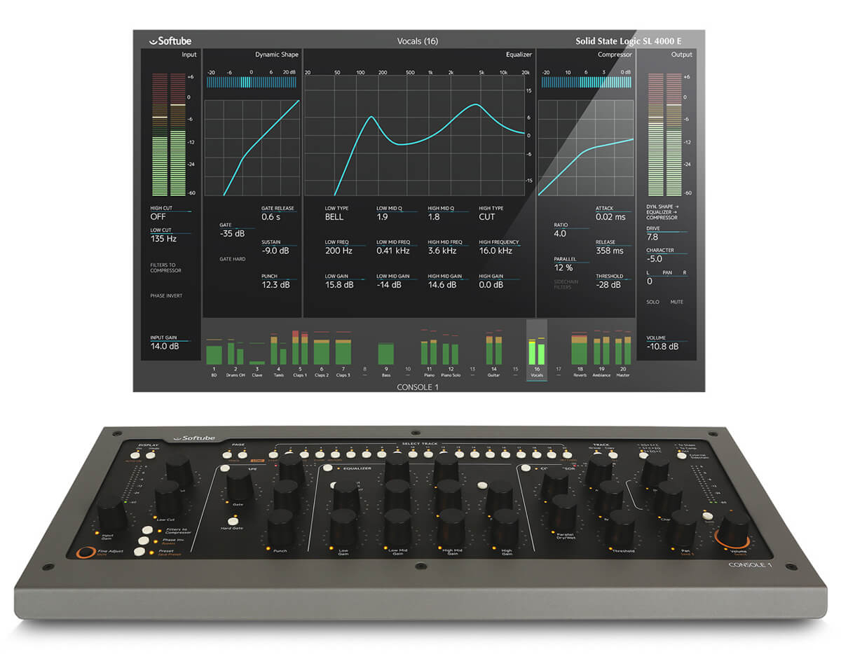 Hardware Controller Softube Console 1 MK2