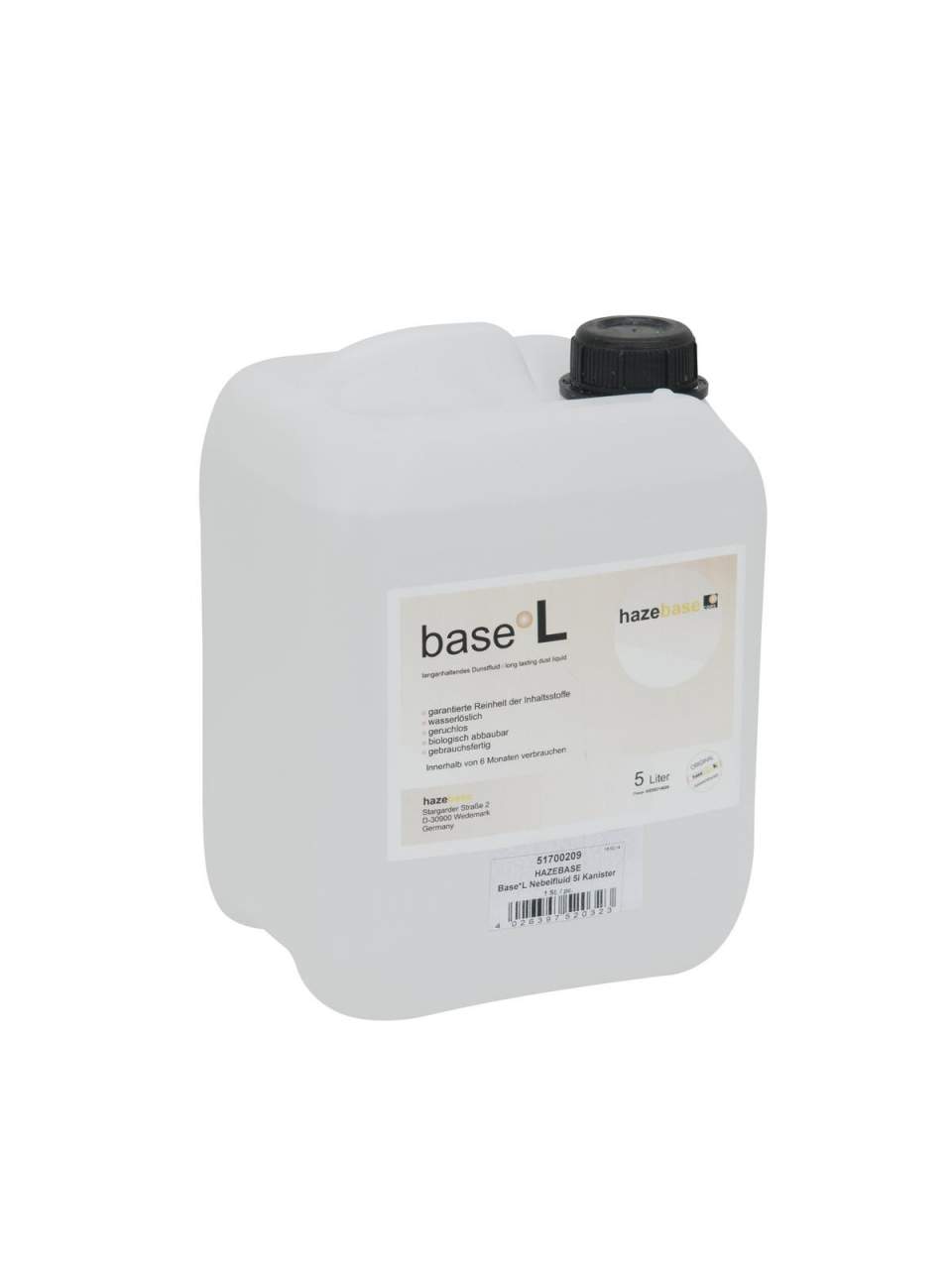 HAZEBASE Base-L Nebelfluid 5l Kanister