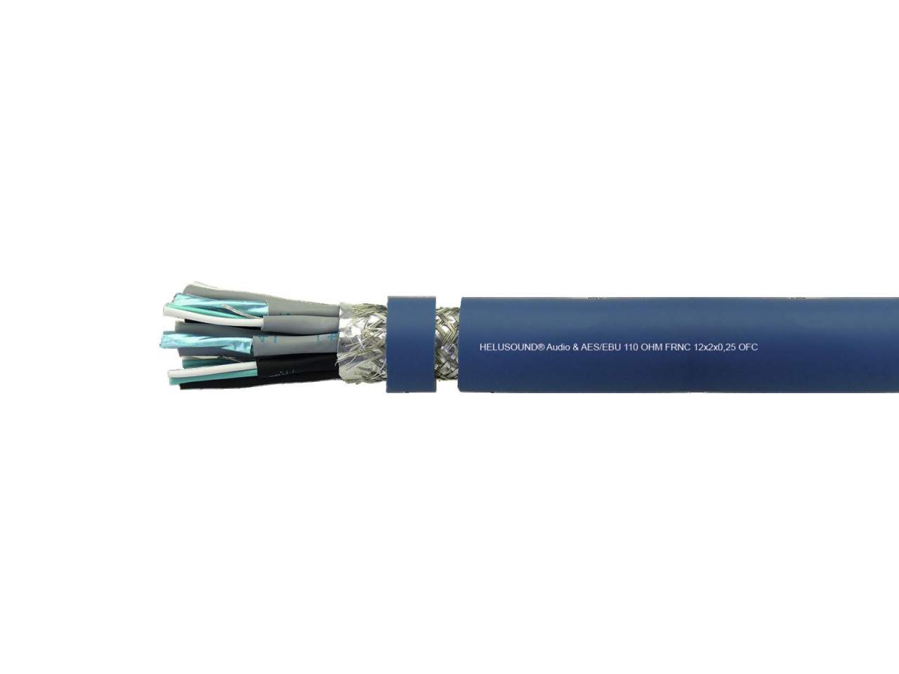 HELUKABEL Audiokabel 12x2x0-25 AES-EBU 100m