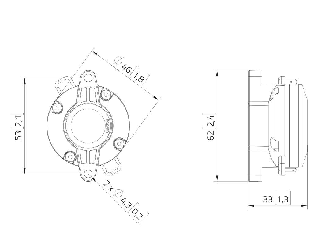 LAVOCE DN07-10LM 0-7 Kompressionstreiber- Neodym