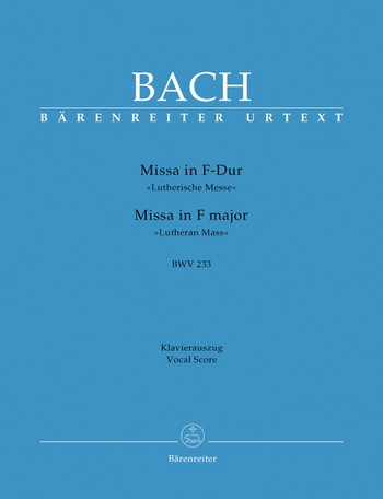 Messe F-Dur BWV 233
