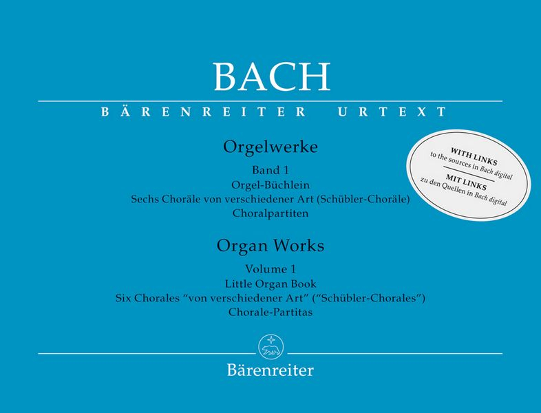 Neue Bach-Ausgabe Serie 4 Orgelwerke Band 1 :
