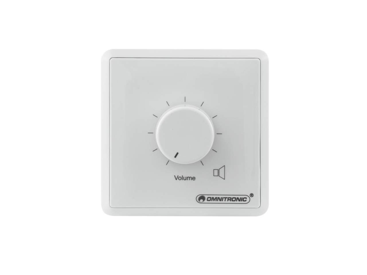 OMNITRONIC ELA LS-Regler- 5 W mono weiss